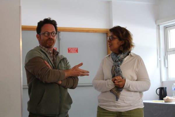 Nicolas Hubert et Joséfa Gallardo présentent Tabula. ©Morgane Poulet