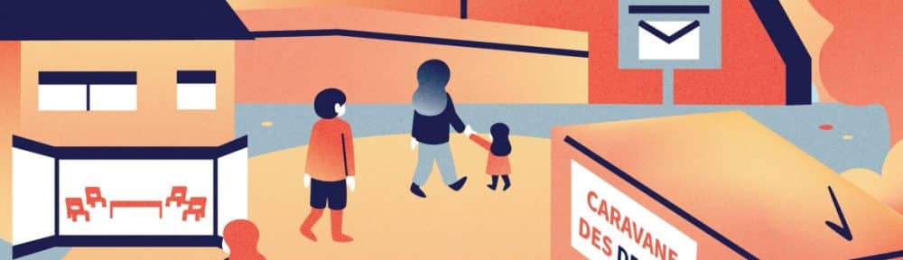 Le CCAS de Grenoble et la Caravane des droits pour faciliter l'accès aux droits sociaux. ©CCAS de Grenoble