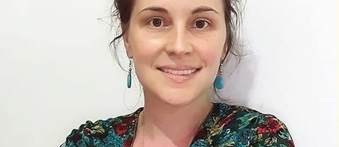 Gaëlle Offranc-Piret présente sa candidature à la législative partielle sur la première circonscription de l'Isère au nom du parti Équinoxe. © Équinoxe