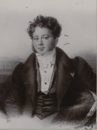 Le jeune Stendhal par Martinotto frères. © DR