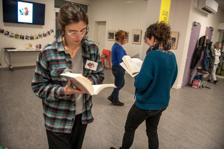 Les nuits de la lecture 2024. © Jean-Sébastien Faure - Ville de Grenoble