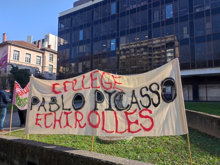 Le collège Pablo-Picasso (de nouveau) en grève jeudi 13 mars pour dénoncer ses dotations 2025-2026