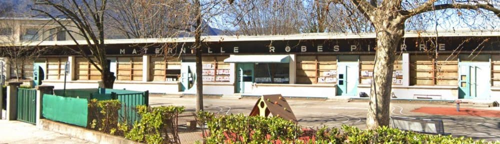 L'école élémentaire Robespierre de Fontaine. © Google Maps