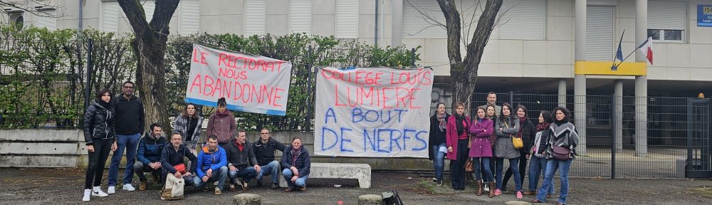 Grève au collège Louis-Lumière d'Échirolles: les professeurs dénoncent les méthodes de management de la direction et réclament son départ