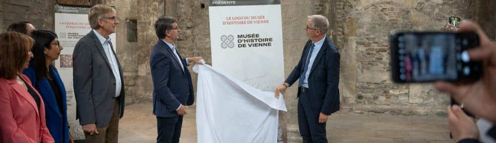 Le Département de l'Isère dévoile le logo du futur musée départemental d'Histoire de Vienne
