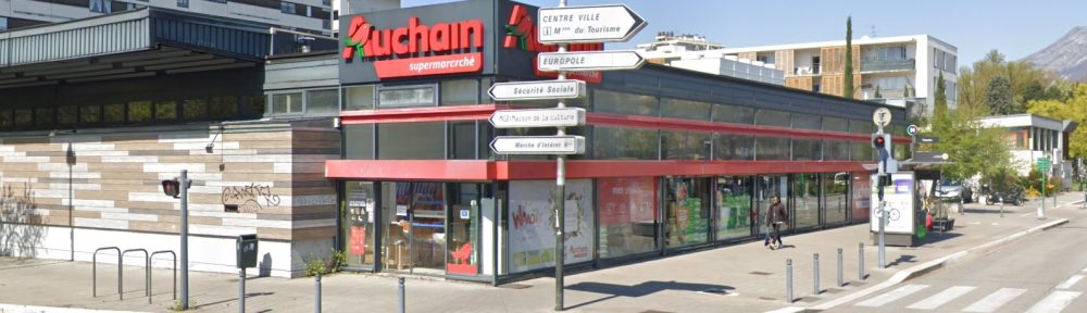 Une “offensive” du discount? Le supermarché Auchan avenue Perrot à Grenoble passe sous bannière Lidl à l'automne