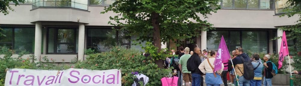 Solidaires Isère maintient la pression sur l'Apajh avec un rassemblement devant le conseil d'administration