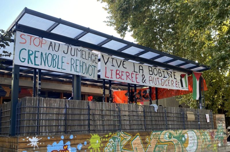 La Bobine occupée au 2 octobre 2025 ©Mathilde Bouley - Place Gre’net