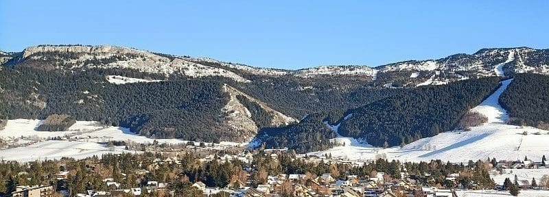 Vue du village de Lans-en-Vercors