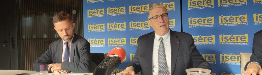 Budget (très) prudent du Département de l'Isère pour 2026: "Tout augmenter, ce serait creuser notre tombe"