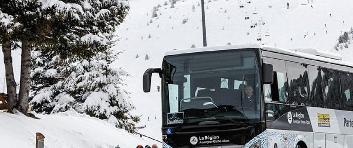 Transaltitude, service de transport de la gare aux stations de ski assuré par VFD, entame sa saison 2025-2026