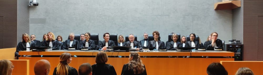 Le (nouveau) président du tribunal judiciaire de Grenoble Alain Troilo à l'honneur de l'audience solennelle de rentrée