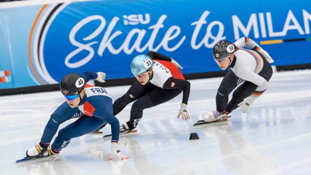 Aurélie Lévêque participera au relais féminin de short track lors des JO au mois de février, une première depuis vingt ans.