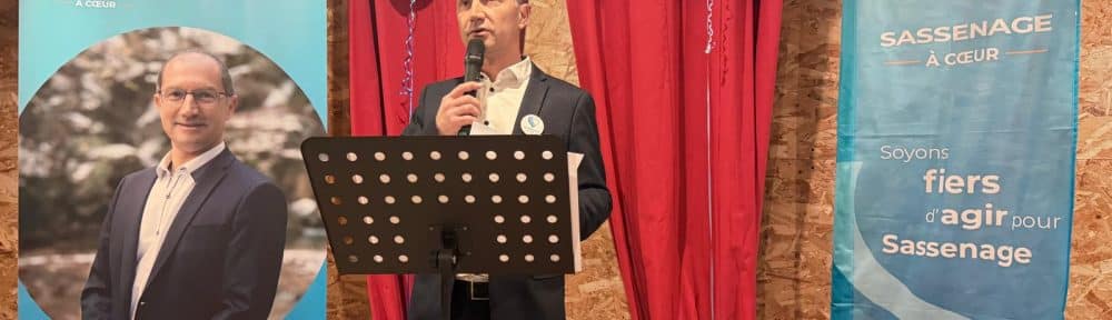 Le maire de Sassenage Michel Vendra officiellement candidat à sa réélection avec la liste Sassenage à coeur