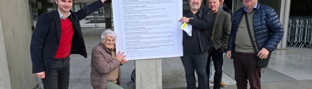 Les unions de quartier de Grenoble ont rendu publiques les réponses et la position de chacun des candidats sur la Déclaration des droits des habitants. © Joël Kermabon - Place Gre'net