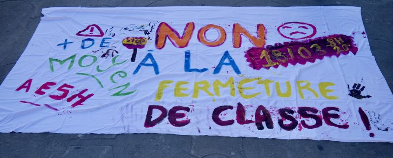 Dans l'Éducation nationale, 4 000 suppressions de postes d'enseignants sont prévues pour la rentrée de septembre 2026. © Maureen Dufournet – Place Gren'et