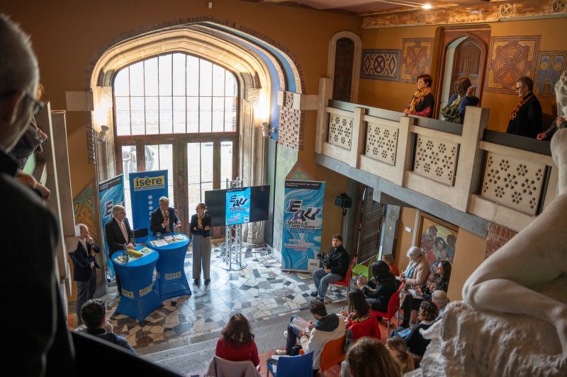 Les musées isérois ouvrent leurs portes pour un weekend de fête. Lancement de la saison culturelle 2026-2027 du Département de l'Isère. © Mathieu Karabagli