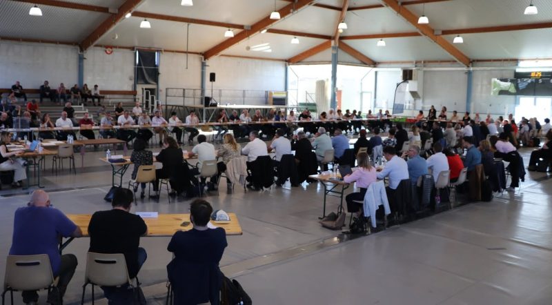 Saint-Marcellin Vercors Isère : Frédéric De Azevedo réélu président