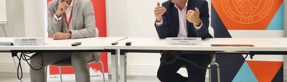 L'Université et le Crous Grenoble-Alpes font leur rentrée 2026, entre perspectives pour l'avenir... et préoccupations du présent