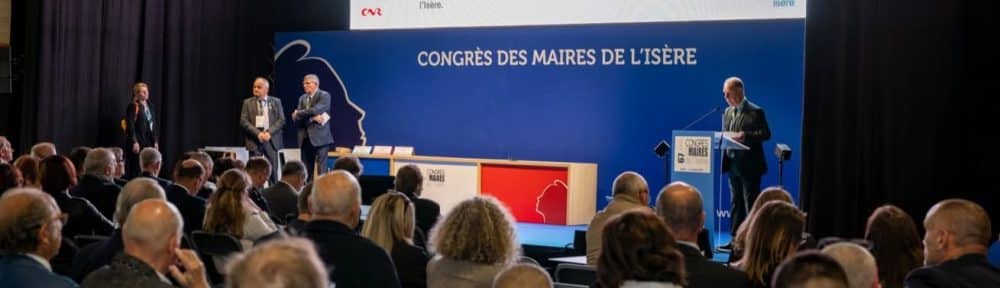 Congrès des maires de l'Isèe 2025. © Association des maires de l'Isère