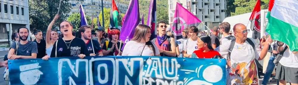 Plusieurs milliers de personnes ont manifesté contre le « permis de tuer » dans les rues de Grenoble