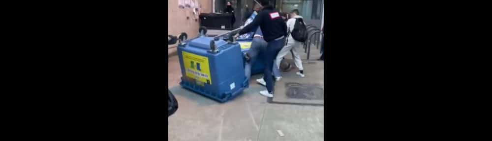 Blocages et déblocages sur le campus de Grenoble en marge de la mobilisation étudiante, au travers de confrontations ou par le dialogue