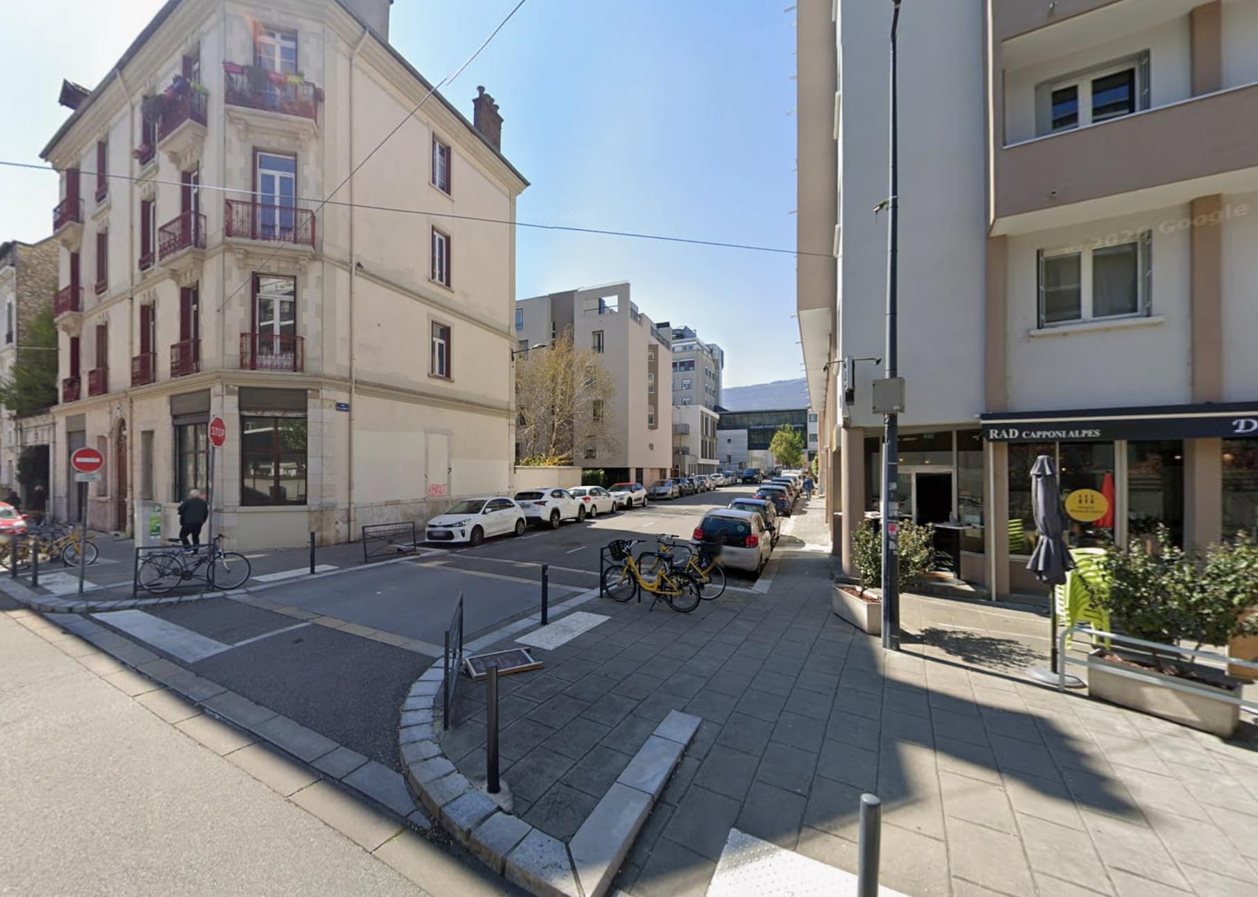 C'est dans plusieurs rues du quartier Mutualiste de Grenoble que l'opération de démoustication a eu lieu. © Google Maps