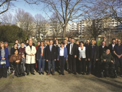 Liste « Échirolles ensemble » – Échirolles Ensemble avec Amandine Demore, où figure Jean-Luc Blache