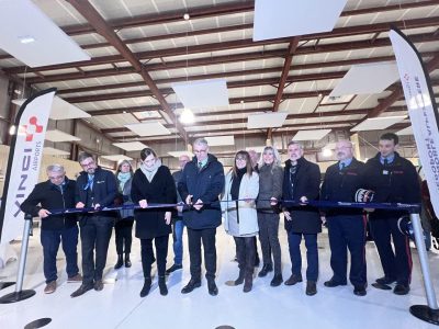 L'aéroport Grenoble-Alpes-Isère inaugure sa nouvelle zone arrivées, avec le soutien du Département