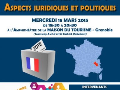 Affiche Elections départementales