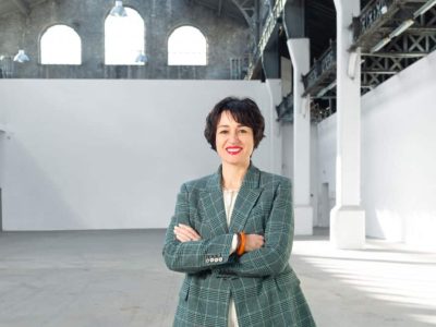 Céline Kopp est la nouvelle directrice du Magasin-Cnac de Grenoble depuis le 25 janvier 2022 © Margot Montigny