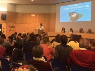 Calendrier interreligieux 2020 lancement © Coexister UNE