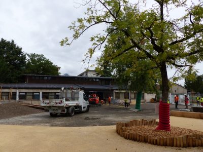 À la Villeneuve, réaménagement de l'école Christophe-Turc et installation d'une Place aux enfants