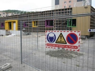 Chantier bloque echirolles une