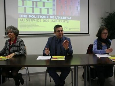 Christine Garnier Christophe Ferrari Françoise Cloteau Focus sur le Programme local de l'habitat 2017-2022 de la Métro et sur ses 1 100 logements sociaux et 6 000 réhabilitations sur l'ensemble des 49 communes.