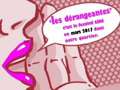 Visuel affiche festival Les Dérangeantes