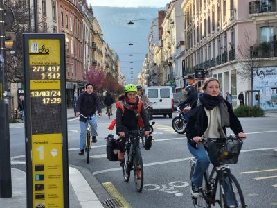 Grenoble classée première (une nouvelle fois) au baromètre 2025 de la Fédération des usagers de la bicyclette
