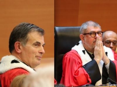 A la cour d'appel de Grenoble, Jacques Dallest et Jean-François Beynel s'inquiètent aussi de la réponse apportée à la montée des violences.