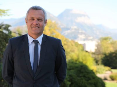 Fabrice Hugelé est mairie de Seyssins et 3e vice-président de la Métropole chargé de l'économie, de l'industrie, du tourisme et de l'attractivité du territoire. © mairie de Seyssins