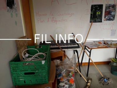 Le syndicat étudiant Uni de Grenoble dénonce la présence d'une « salle sale » au cœur de l'université Stendhal, ou s'accumulent tags, poubelles et mégots.