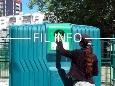 Fil Info colonne verre recyclage