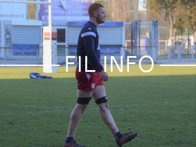 Killian Geraci joueur du FC Grenoble rugby
