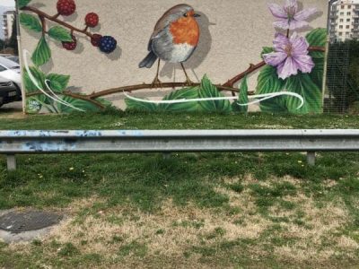 Fresque parcours biodiv SMH -c- Mural Studio