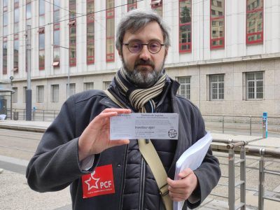 Réforme des retraites: nouveau mouvement le 13 avril, le PCF Isère organise une tombola en soutien aux grévistes