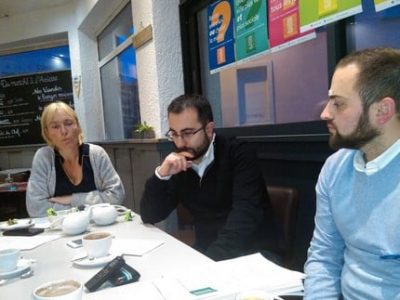 Helene Vincent David Bousquet Thibaud Pikorki UNE