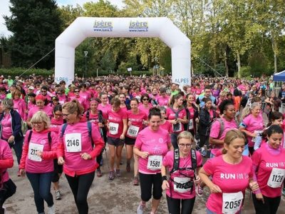 La course à pied (5 km) La Grenobloise édition 2017. © ASPTT Grenoble Athlétisme