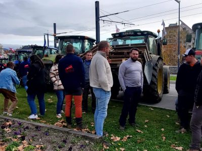 Manifestation agriculteurs Mercosur © Morgane Poulet Place Gre'net
