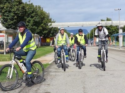 Presqu'ile sans voiture. © PDE CEA Grenoble