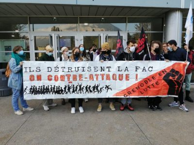 UGA : les syndicats protestent contre un plan d'austérité