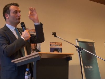 Florian Philippot, président des Patriotes, attendu à la salles des fêtes de Voiron... et par RLF Isère